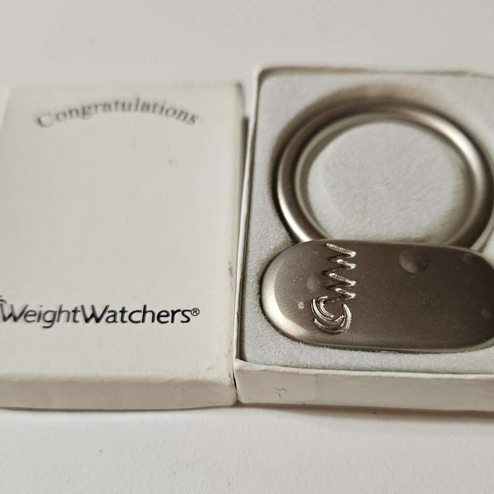 Weight Watchers Silver Tone Keyring - Picture 6 of 6
